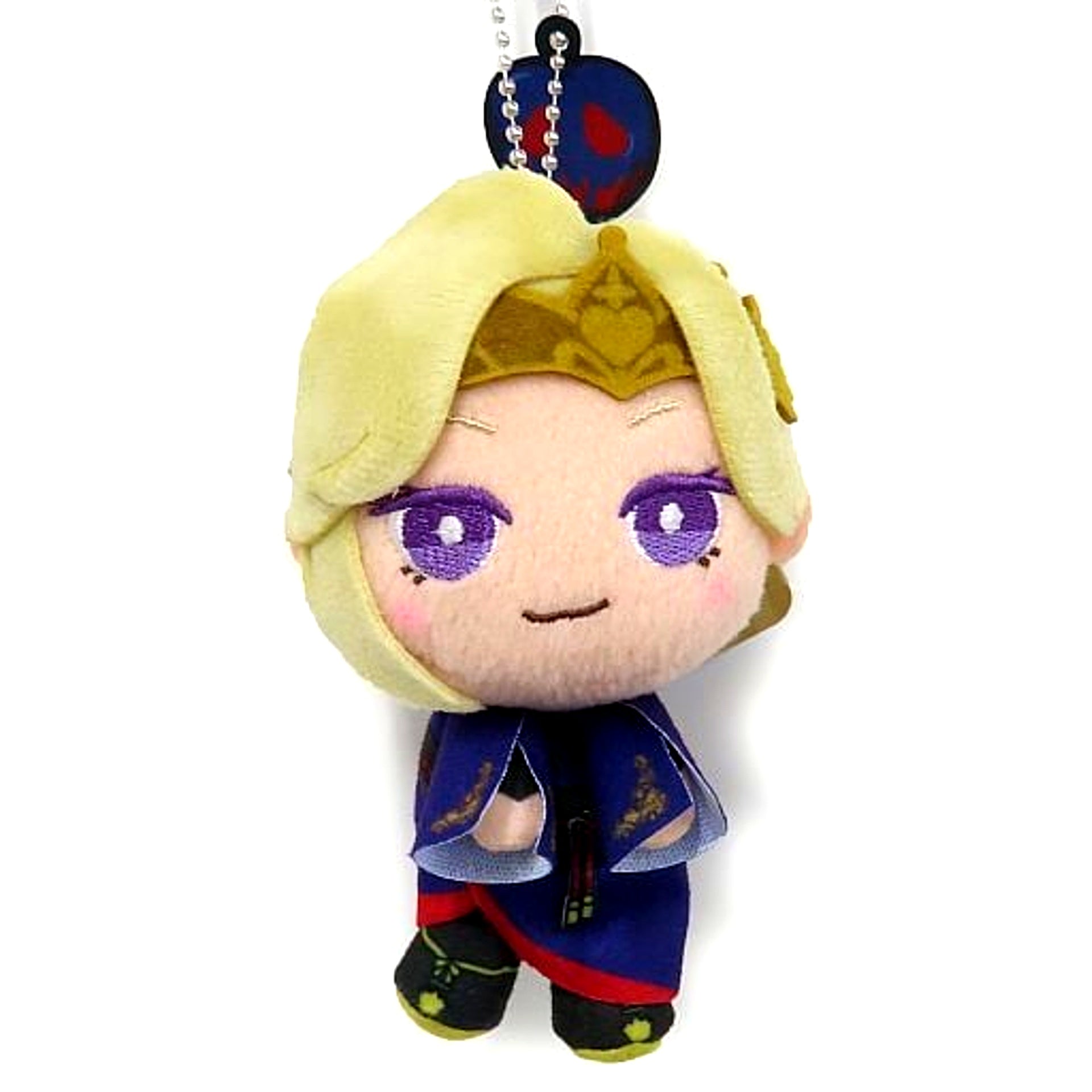Vil Schoenheit Disney Twisted-Wonderland & you More Plus Keychain Mascot Pomefiore & Ignihyde [USED]