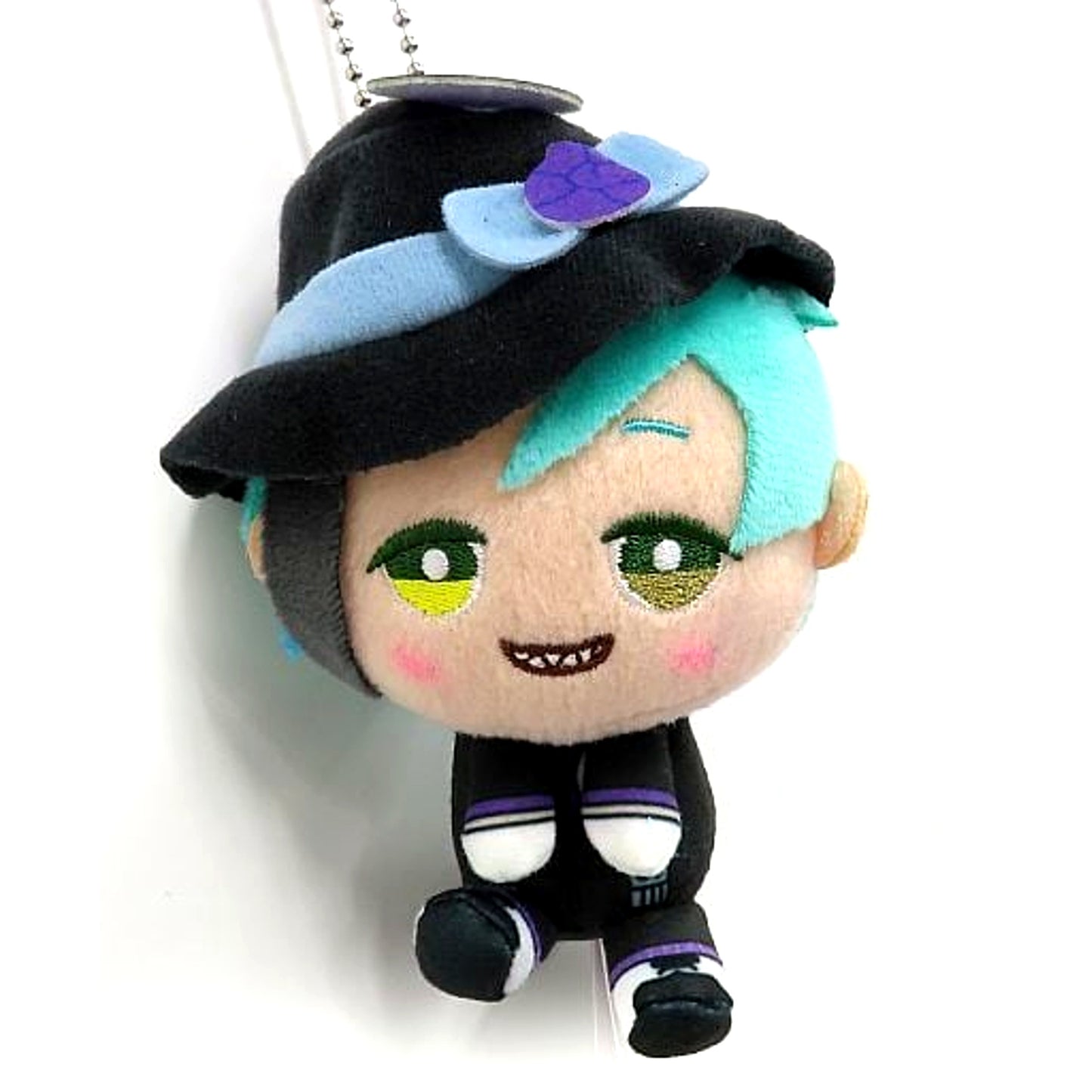 Floyd Leech Disney Twisted Wonderland & you More Plus Keychain Mascot Octavinelle Dorm & Scarabia Dorm [USED]