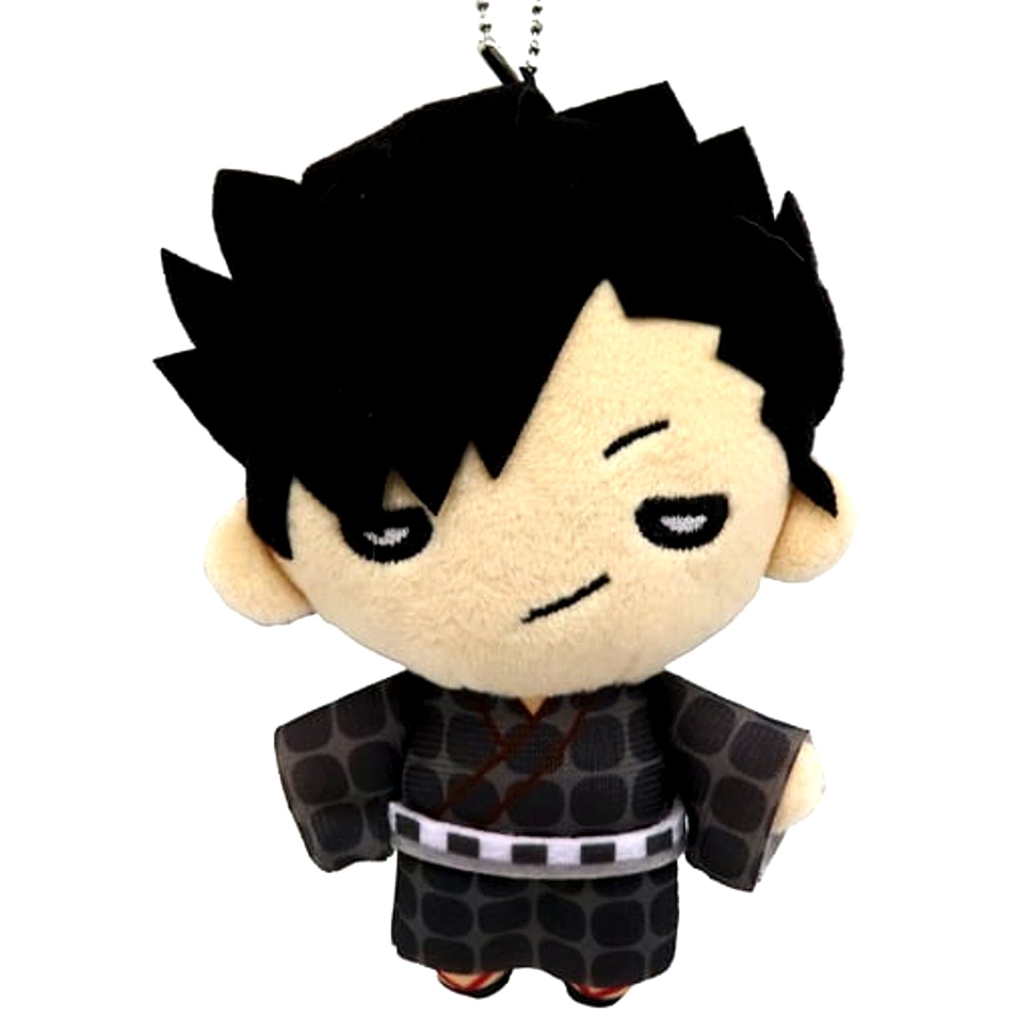 Tetsuro Kuroo Nitotan Ennichi Fair Ball Chain Plush Haikyu!! TO THE TOP [USED]