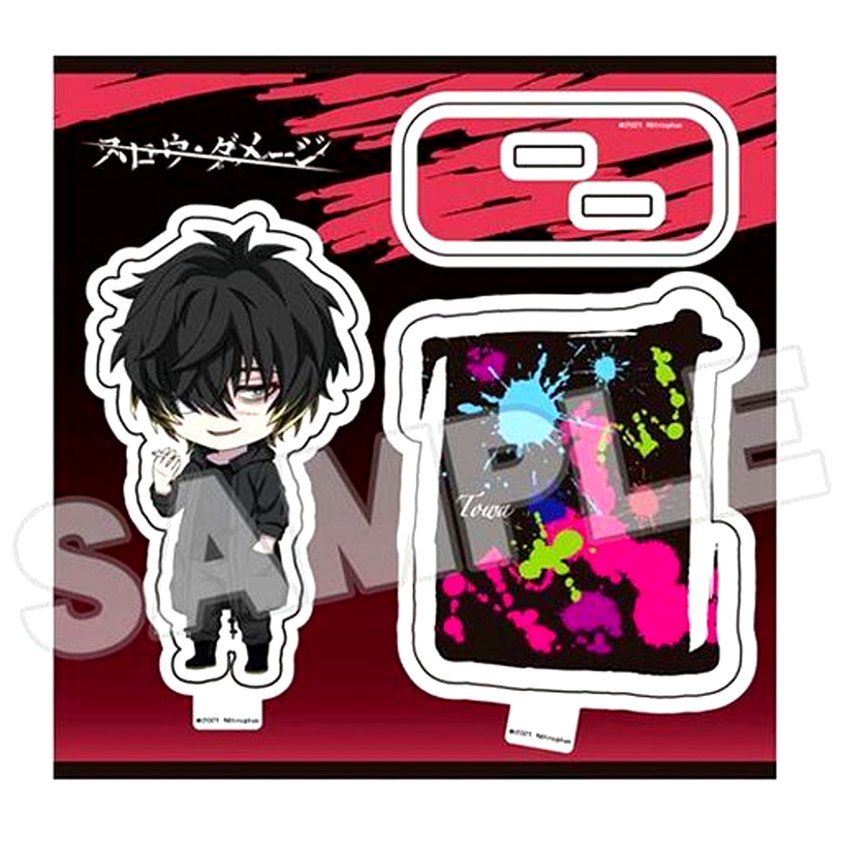 Towa Nendoroid Plus Acrylic Stand Slow Damage [USED]