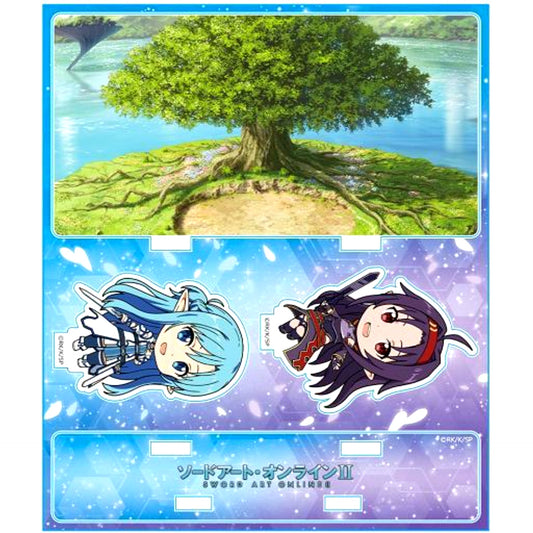 Asuna & Yuuki Mother's Rosario C. Sword Art Online II Acrylic Diorama [USED]