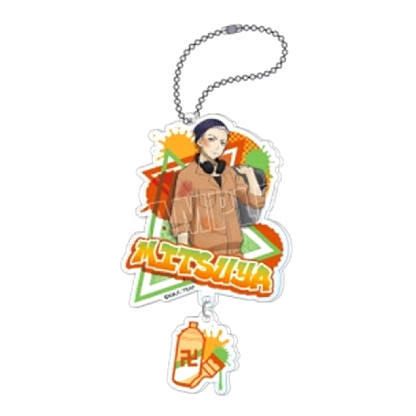 Takashi Mitsuya Tokyo Revengers Acrylic Charm with Trading Motif Tsunagi Ver. [USED]