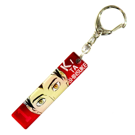 Shinsuke Kita Haikyu!! TO THE TOP Trading Medikara Acrylic Keychain Collection [USED]