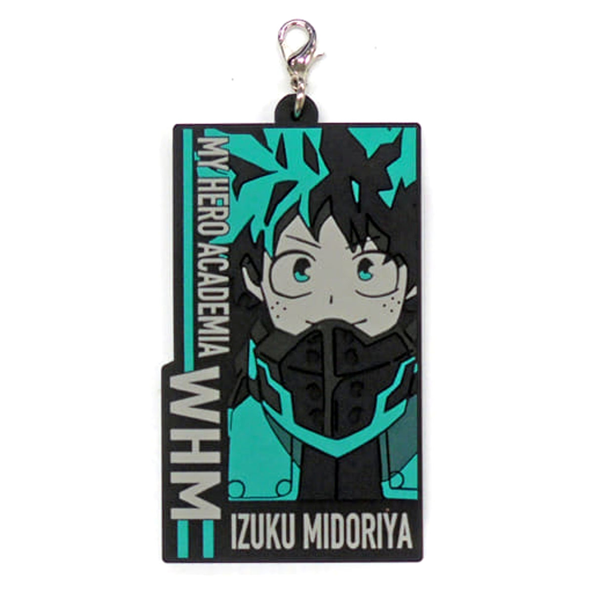 My Hero Academia THE MOVIE WORLD HEROES'MISSION Izuku Midoriya Square Type Ichiban Kuji Rubber Charm Prize G Charm [USED]