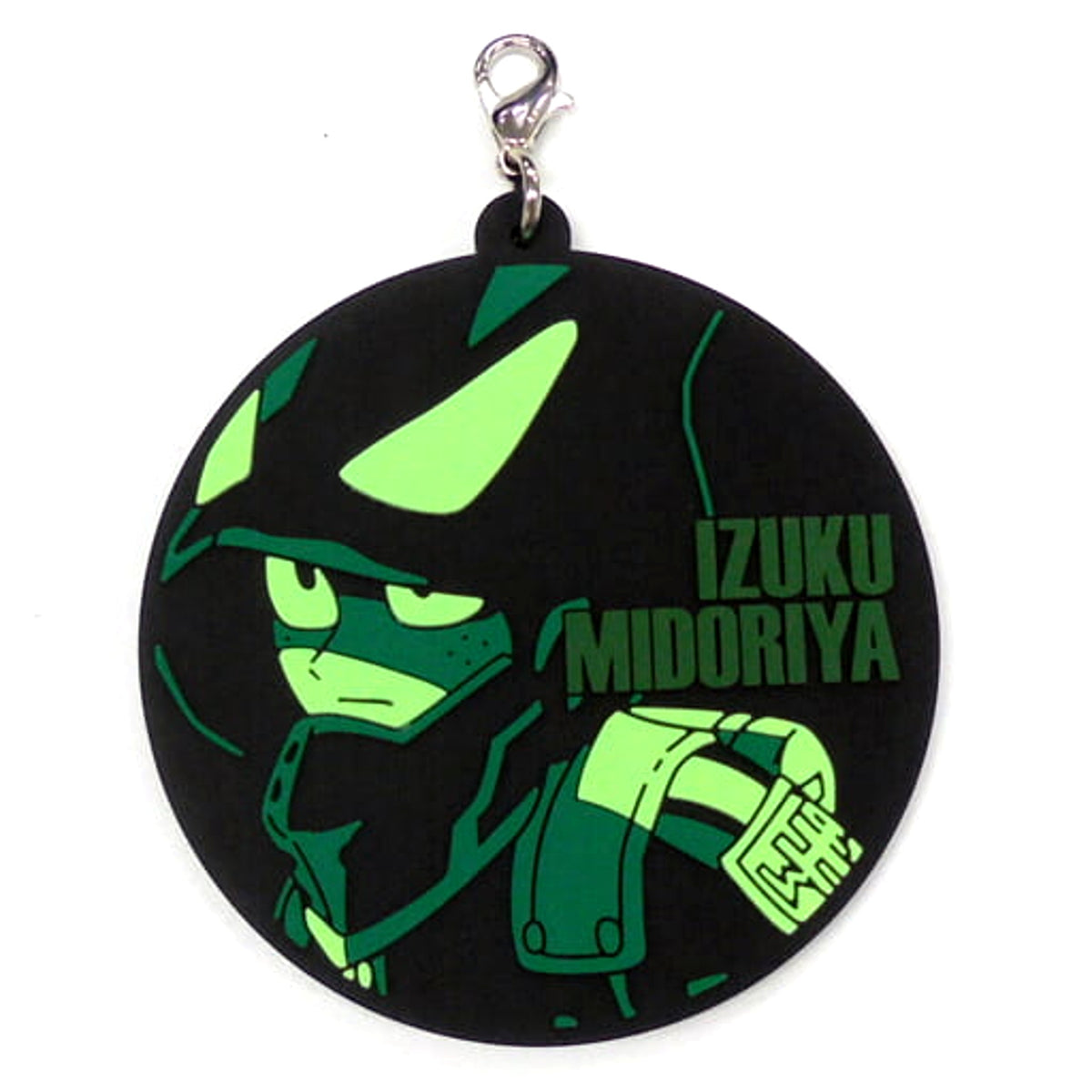 My Hero Academia THE MOVIE WORLD HEROES'MISSION Izuku Midoriya Round Shape Ichiban Kuji Rubber Charm Prize G Charm [USED]