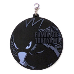 My Hero Academia THE MOVIE WORLD HEROES'MISSION Fumikage Tokoyami Ichiban Kuji Rubber Charm Prize G Charm [USED]
