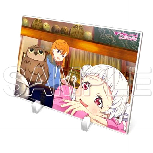 Kanon Shibuya & Chisato Arashi Ver. Two of Us! Special times Love Live! Superstar!! Big Acrylic Stand [USED]