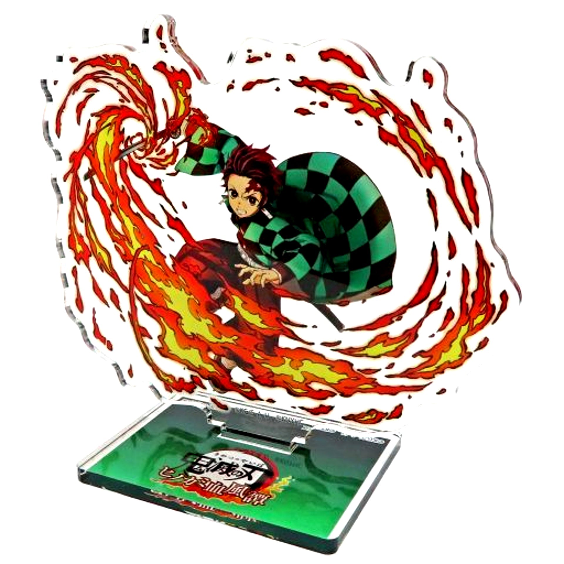 Single Item Tanjiro Kamado - Hinokami Kagura Acrylic Stand PS4 / PS5 Software Demon Slayer: Kimetsu no Yaiba The Hinokami Chronicles Animate Purchase Bonus [USED]