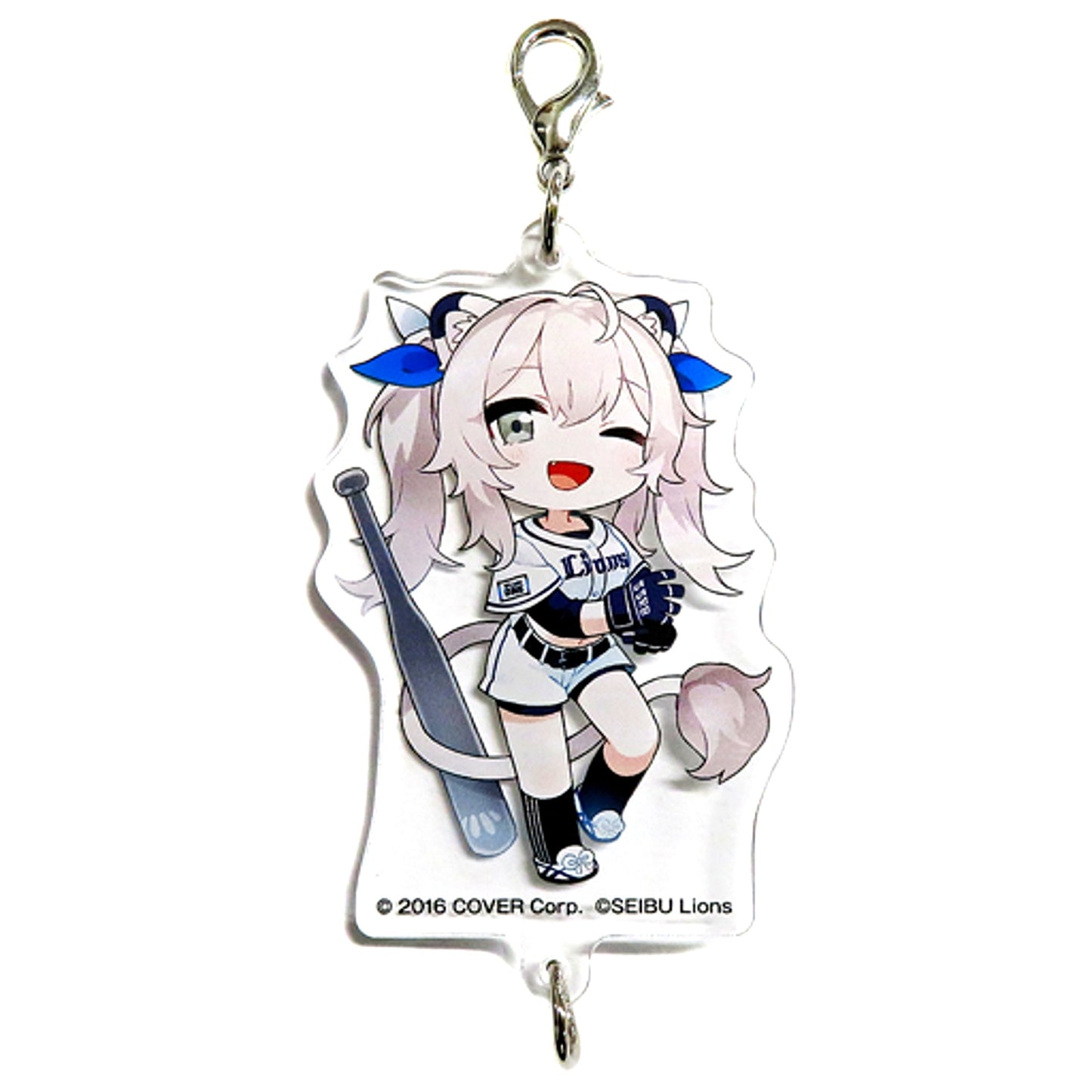 Shishiro Botan Hololive Connecting Acrylic Keychain Saitama Seibu Lions Hololive x Pacific League 6 Teams [USED]