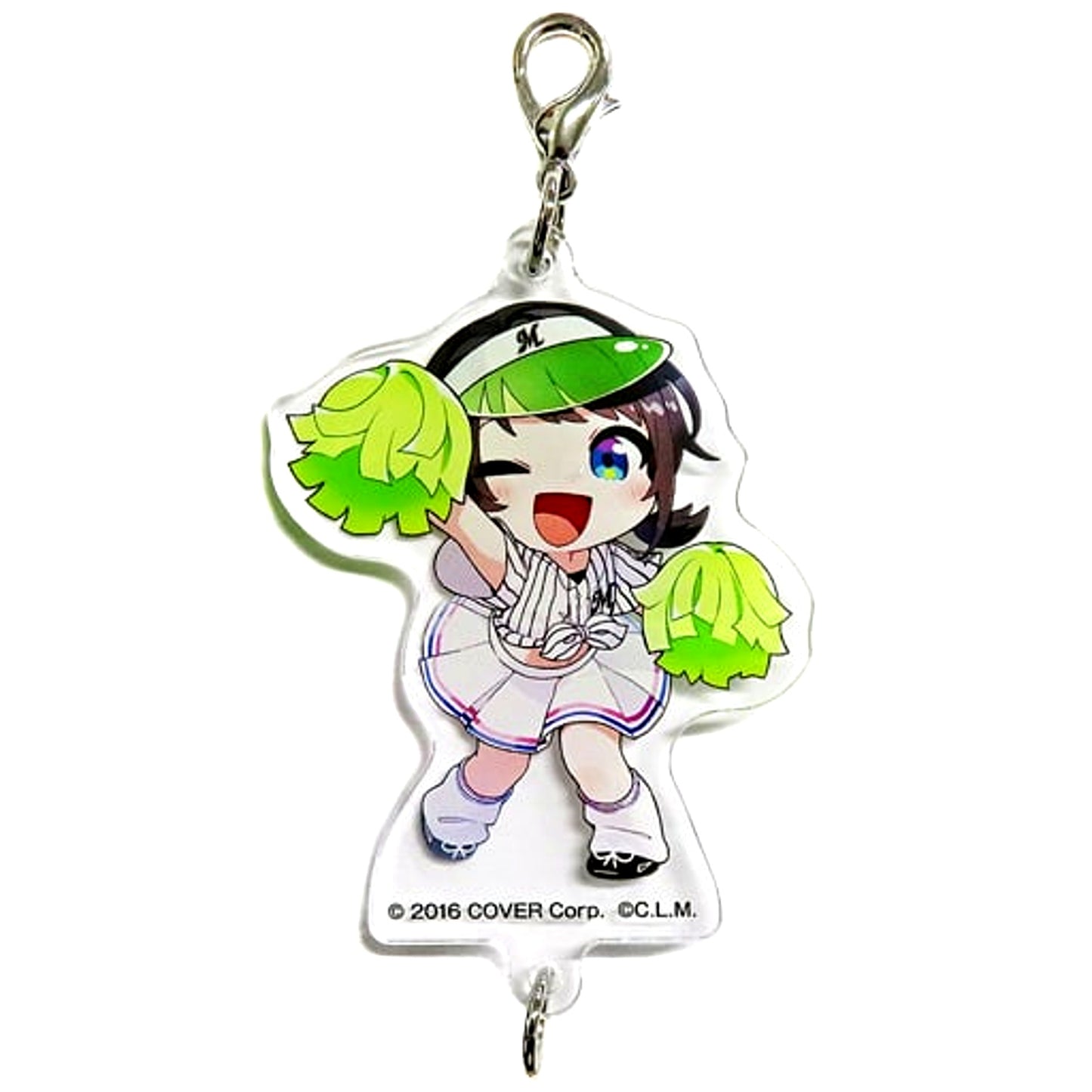 Oozora Subaru Chiba Lotte Marines Hololive Pacific League 6 Teams Connected Acrylic Keychain [USED]
