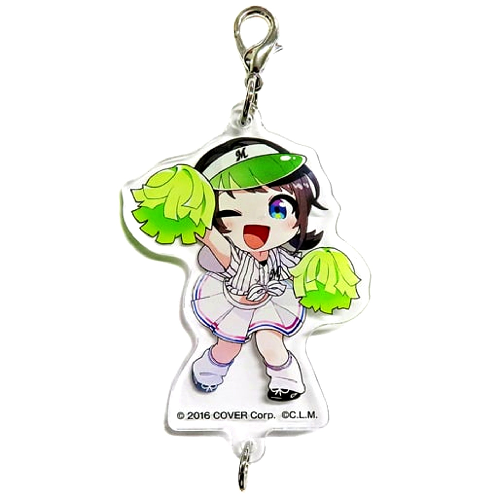 Oozora Subaru Chiba Lotte Marines Hololive Pacific League 6 Teams Connected Acrylic Keychain [USED]