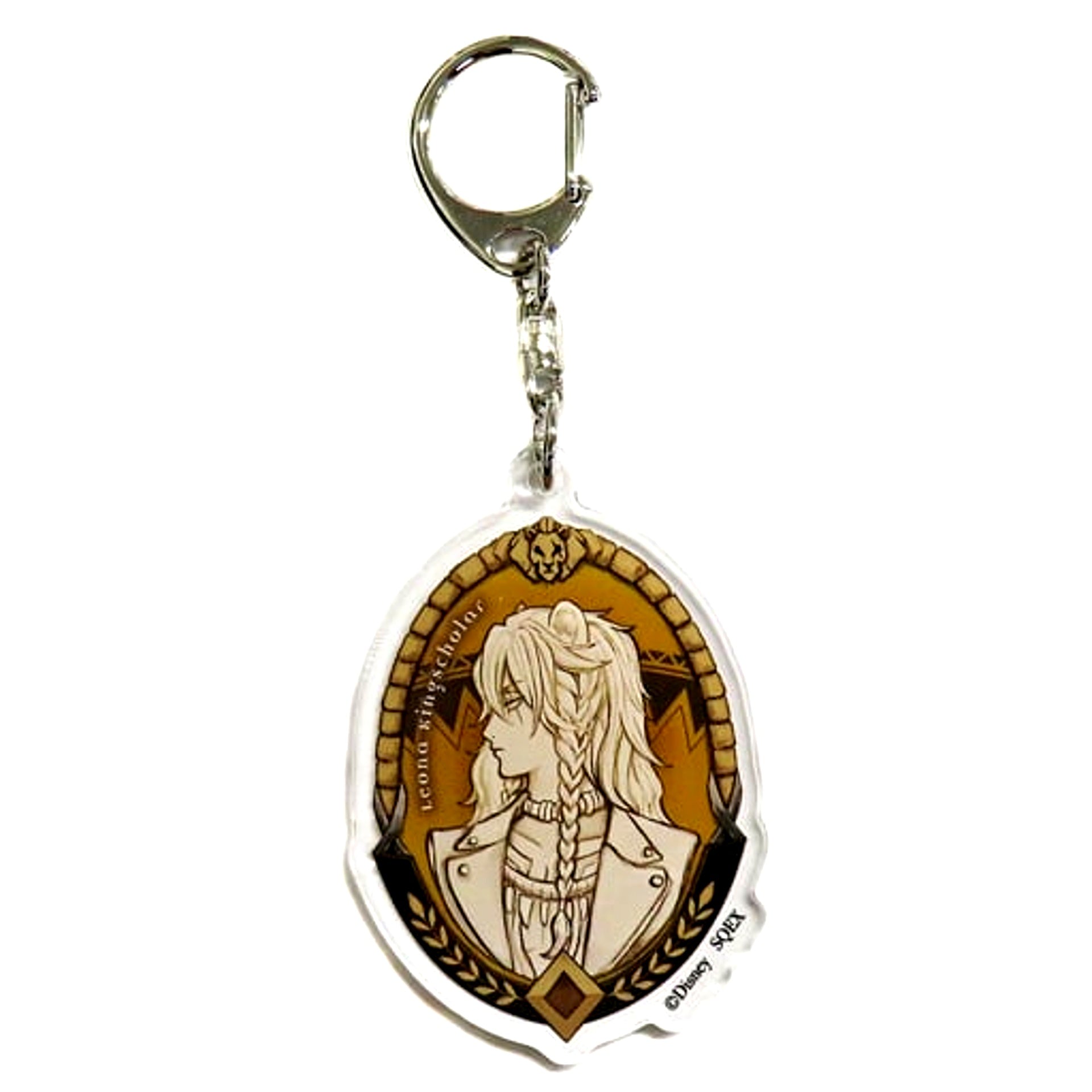 Leona Kingscholar Disney Twisted Wonderland Trading Acrylic Keychain B Roman [USED]