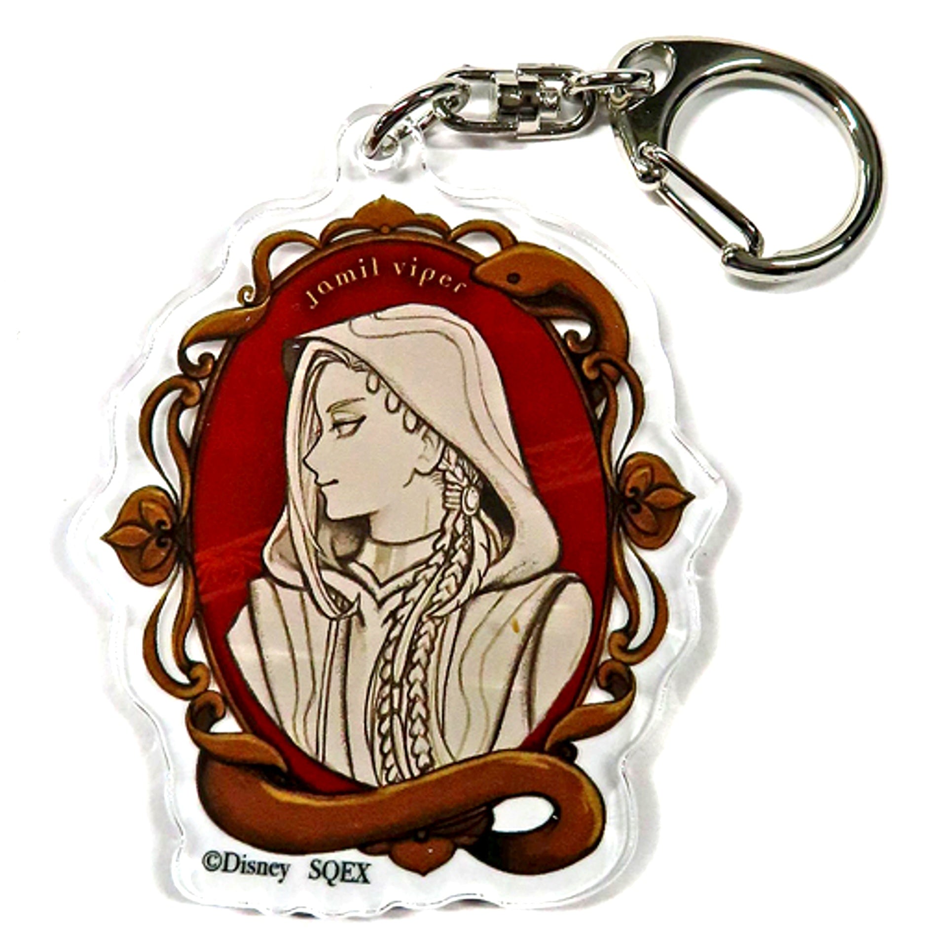 Jamil Viper Disney Twisted Wonderland Trading Acrylic Keychain B Roman [USED]