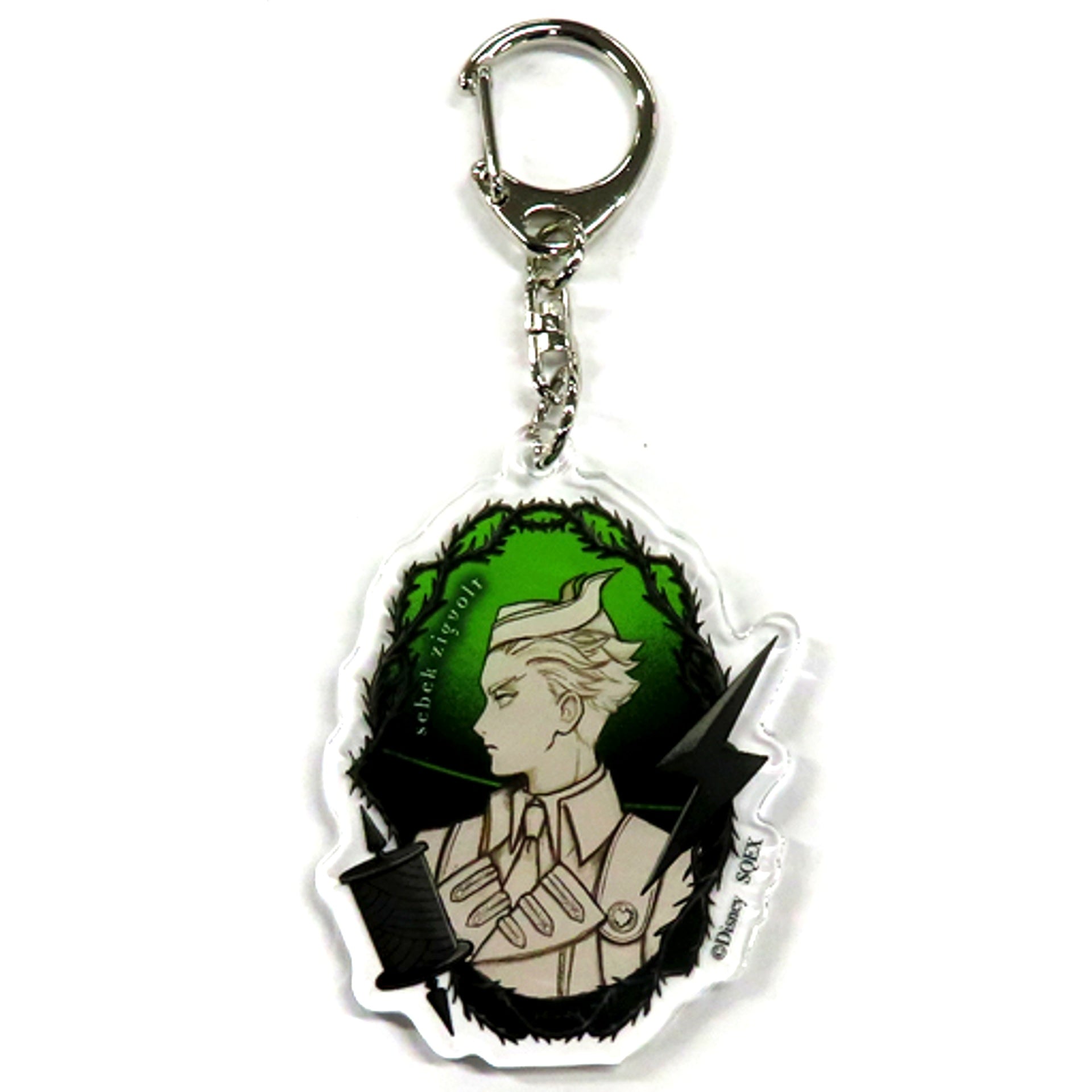 Sebek Zigvolt Disney Twisted Wonderland Trading Acrylic Keychain B Roman [USED]