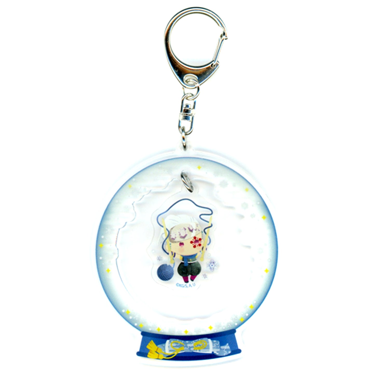 Tengen Uzui Demon Slayer: Kimetsu no Yaiba Yurufuwa Random Yurayura Acrylic Charm Winter Ver. Vol. 2 [USED]