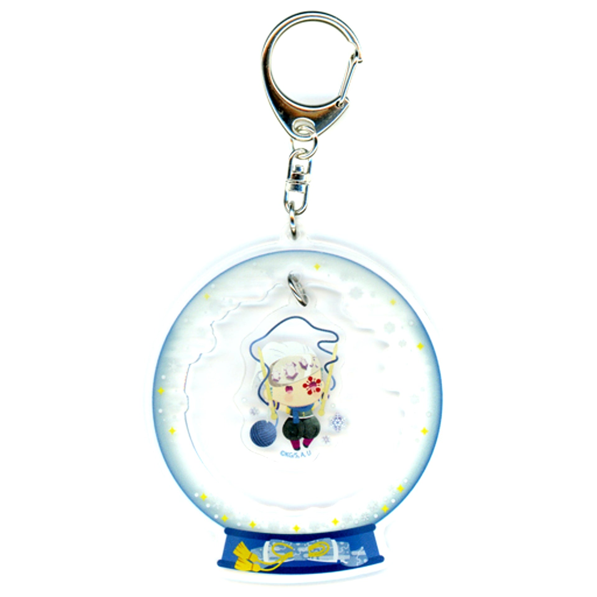 Tengen Uzui Demon Slayer: Kimetsu no Yaiba Yurufuwa Random Yurayura Acrylic Charm Winter Ver. Vol. 2 [USED]