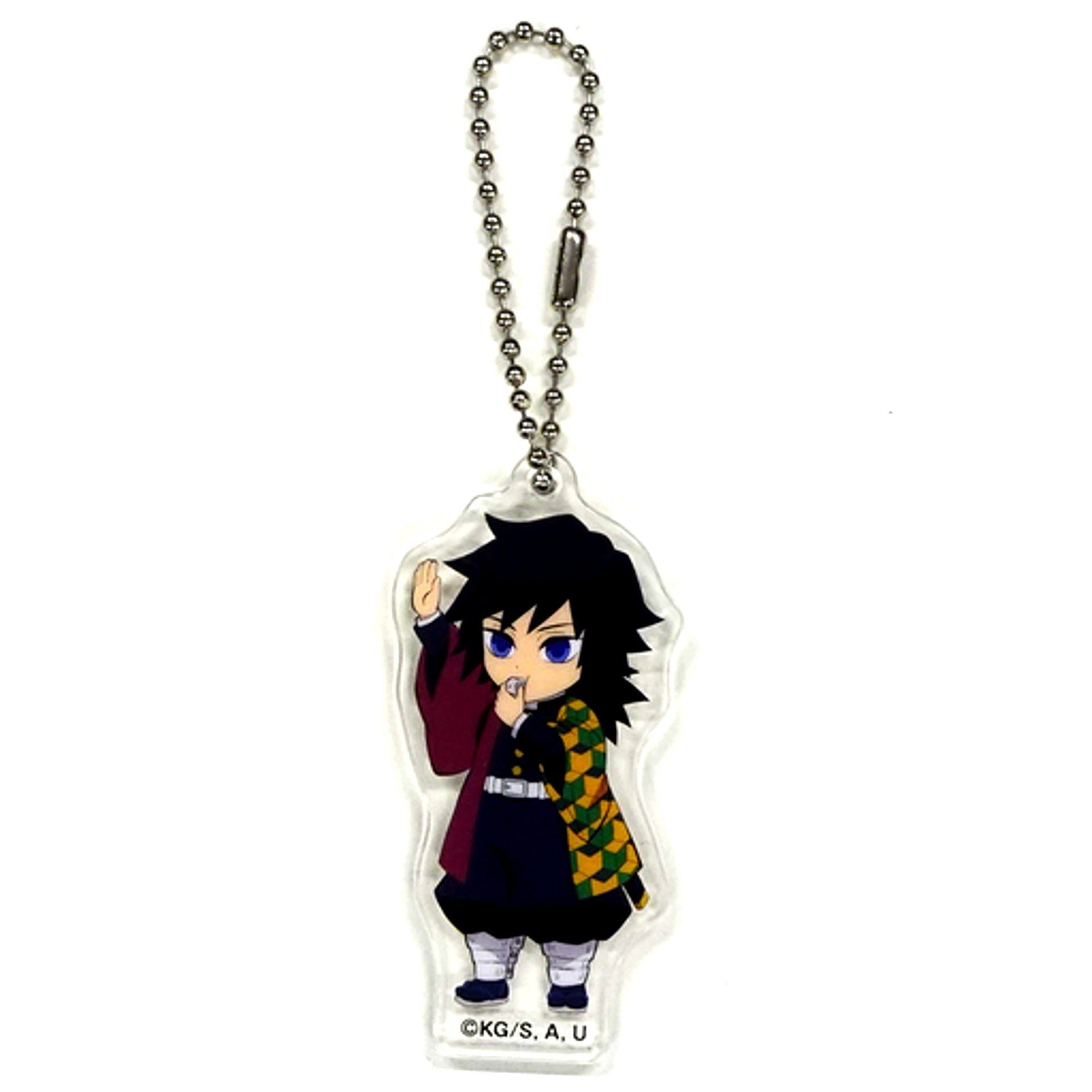 Giyu Tomioka Demon Slayer Lawson Autumn 2021 Acrylic Keychain [USED]