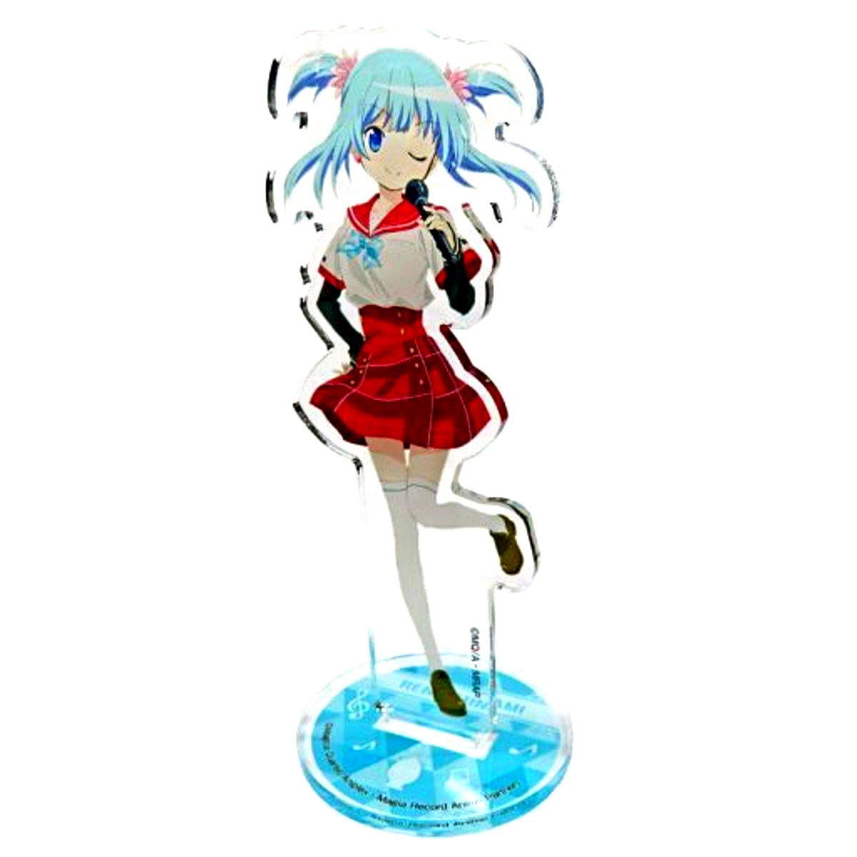 Rena Minami Acrylic Stand Magia Record: Puella Magi Madoka Magica Side Story x Karaoke no Tetsujin [USED]
