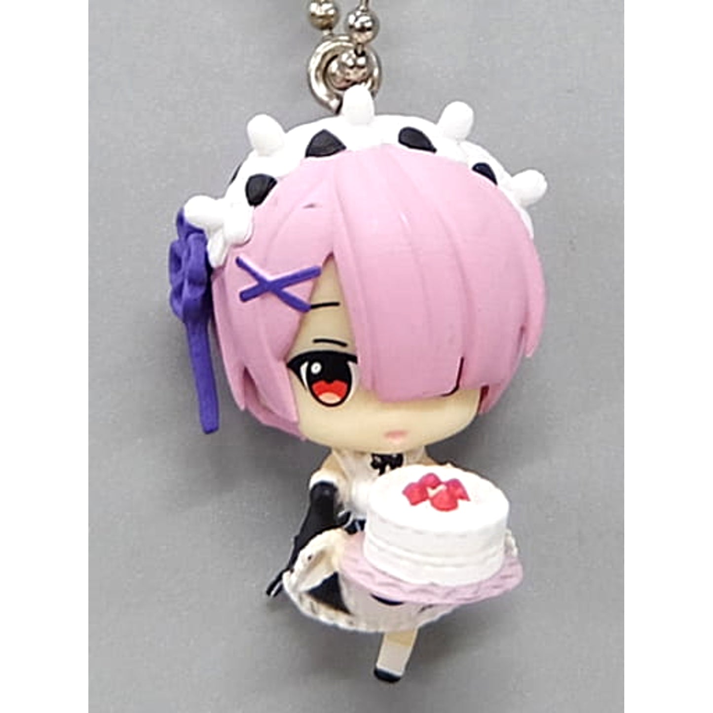 Re:ZERO -Starting Life in Another World- Ram Cake Ram to Rem ga Ippai Capsule Collection Figures Keychains [USED]