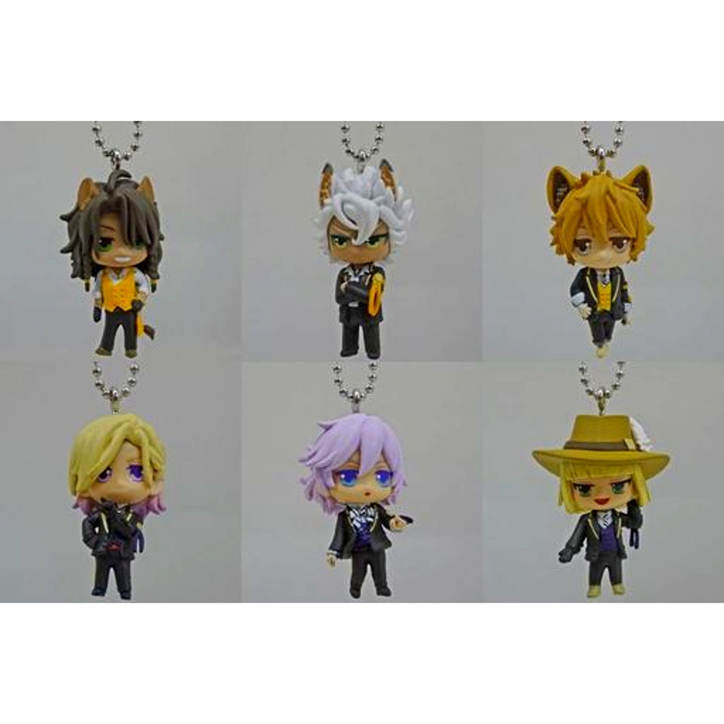 Set of 6 Disney Twisted-Wonderland Swing Mascot vol.2 [USED]