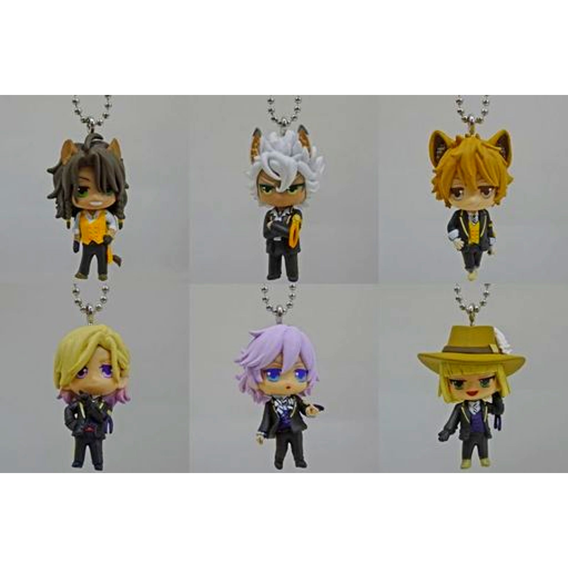 Set of 6 Disney Twisted-Wonderland Swing Mascot vol.2 [USED]
