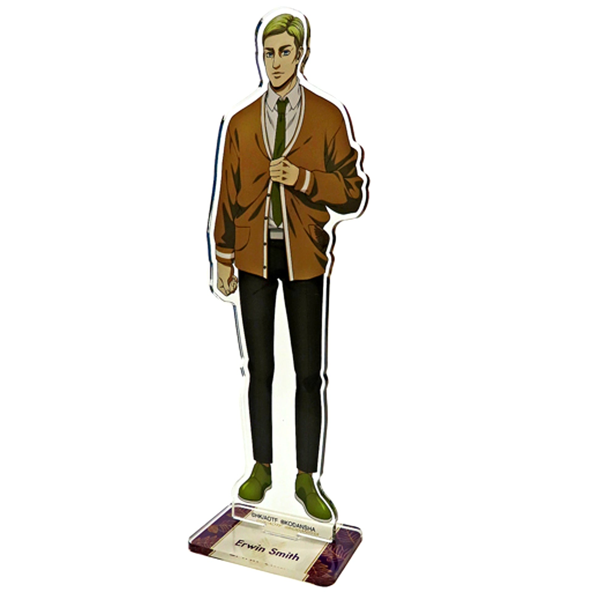 Erwin Smith Attack on Titan BIG Acrylic Stand Drawn Illustration Similar Look ver [USED]