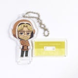 Zeke Yeager White-Handed Gibbon Attack on Titan Chibi Chara Trading Mare Warrior Acrylic Stand Key Chain Key Chain [USED]