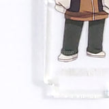 Zeke Yeager White-Handed Gibbon Attack on Titan Chibi Chara Trading Mare Warrior Acrylic Stand Key Chain Key Chain [USED]