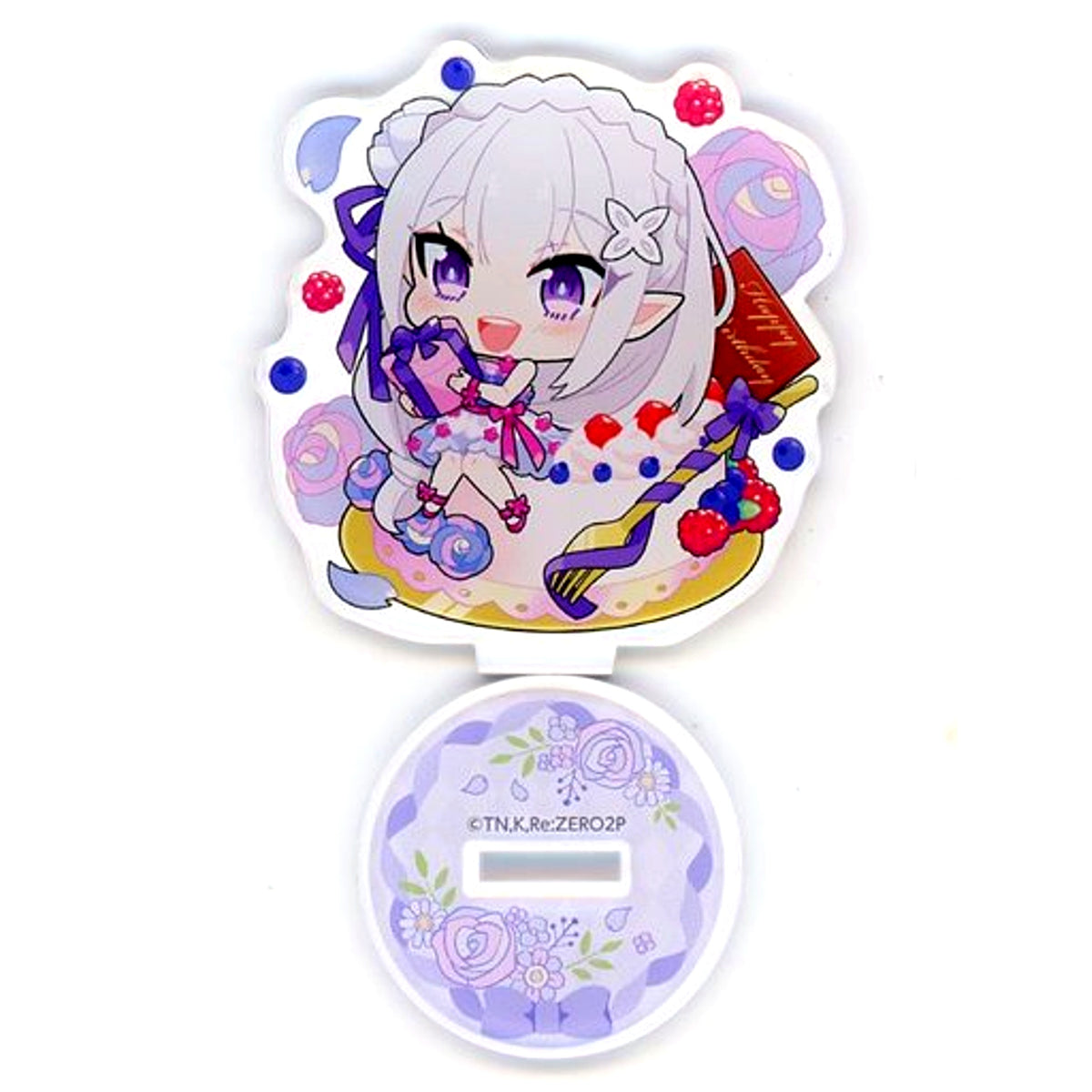 Emilia Acrylic Stand Figure Kujibikido Re:ZERO -Starting Life in Another World- Kuji Mini! B-1 Prize [USED]
