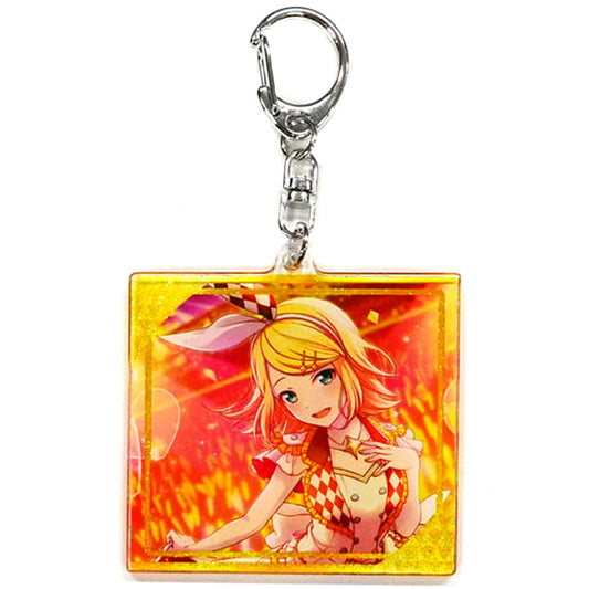 Hatsune Miku: Colorful Stage! Rin Kagamine Glitter Acrylic Keychain Collection Vol.1 C Keychains [USED]
