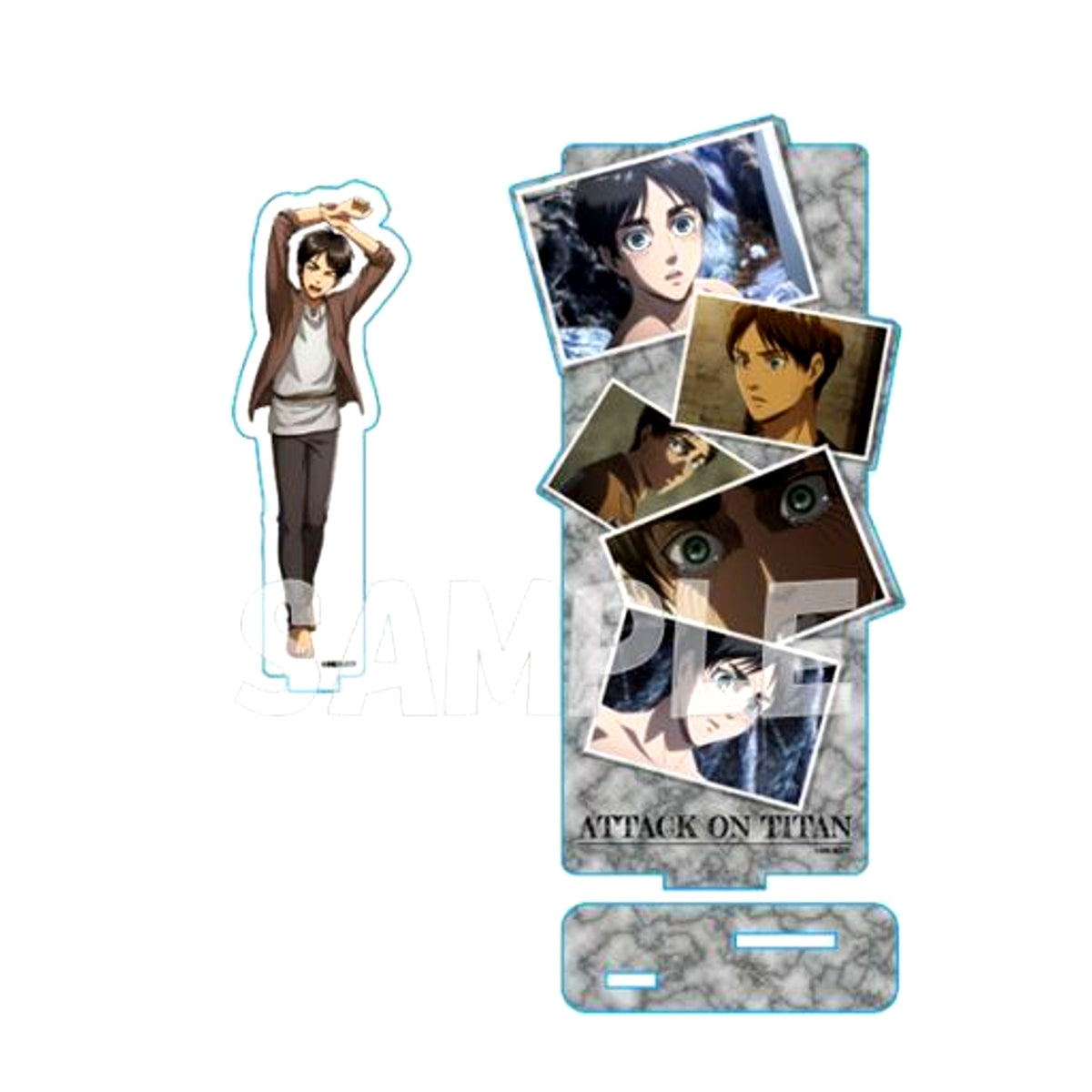 Eren Yeager Scene Shot Acrylic Stand Attack on Titan [USED]