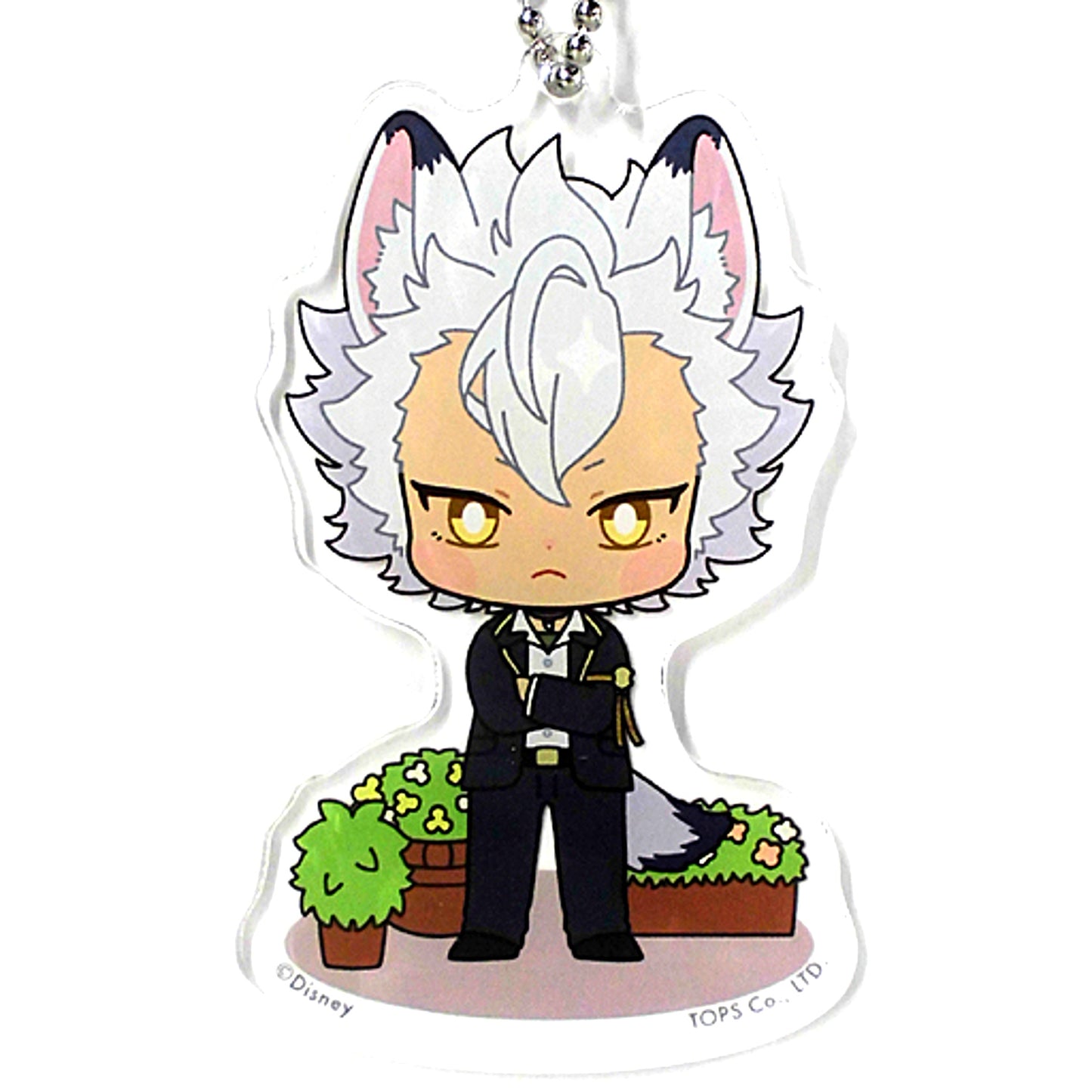 Jack Howl Disney Twisted-Wonderland Acrylic Charm 7-Eleven Limited [USED]