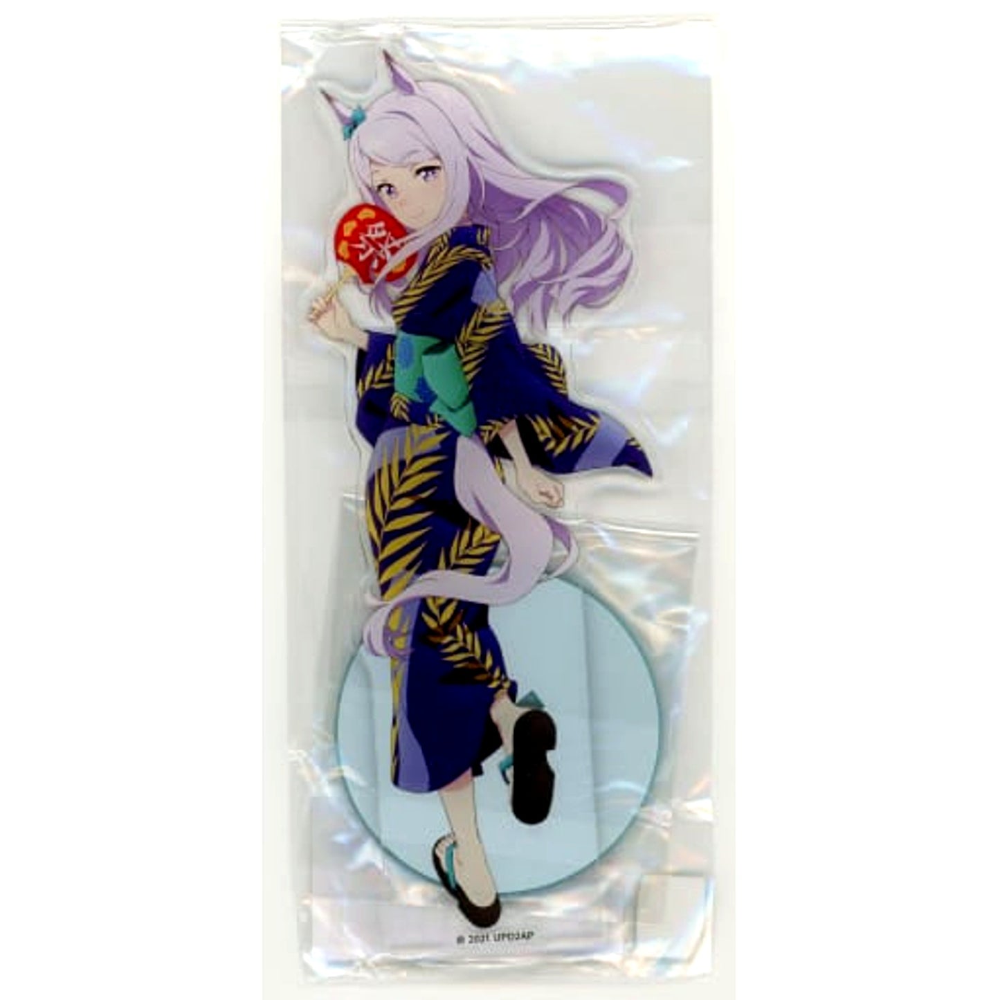 Mejiro McQueen Umamusume: Pretty Derby Season 2 Newly Drawn BIG Acrylic Stand [USED]