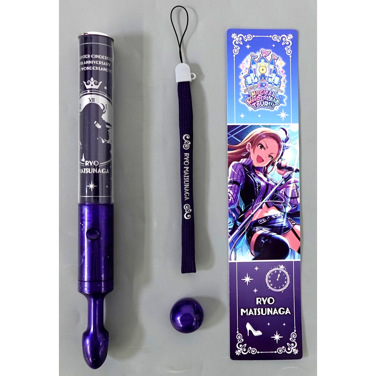 Ryo Matsunaga 10th Anniversary Tour Ver. Official Concert Light Idolmaster Cinderella Girls [USED]