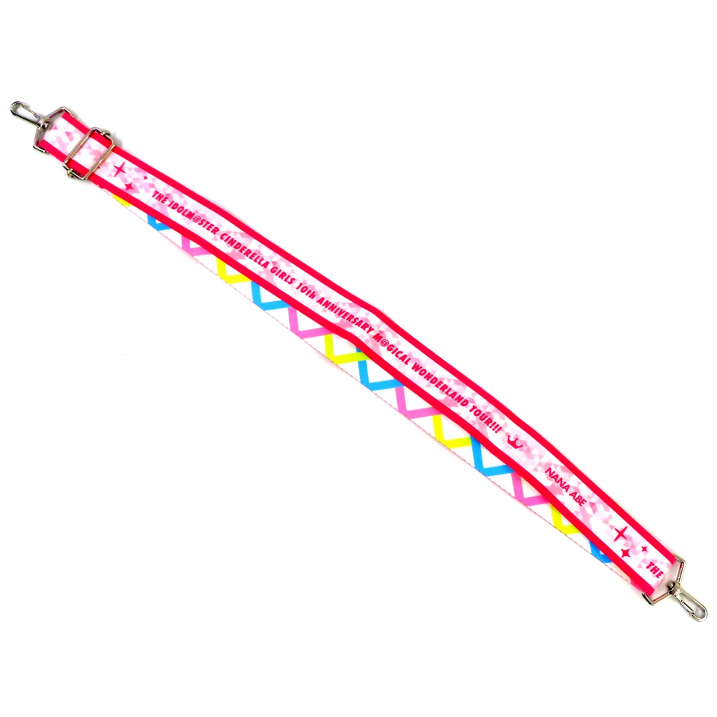 Nana Abe The Idolmaster Cinderella Girls Official Multi Shoulder Strap 10th ANNIVERSARY TOUR Ver. [USED]
