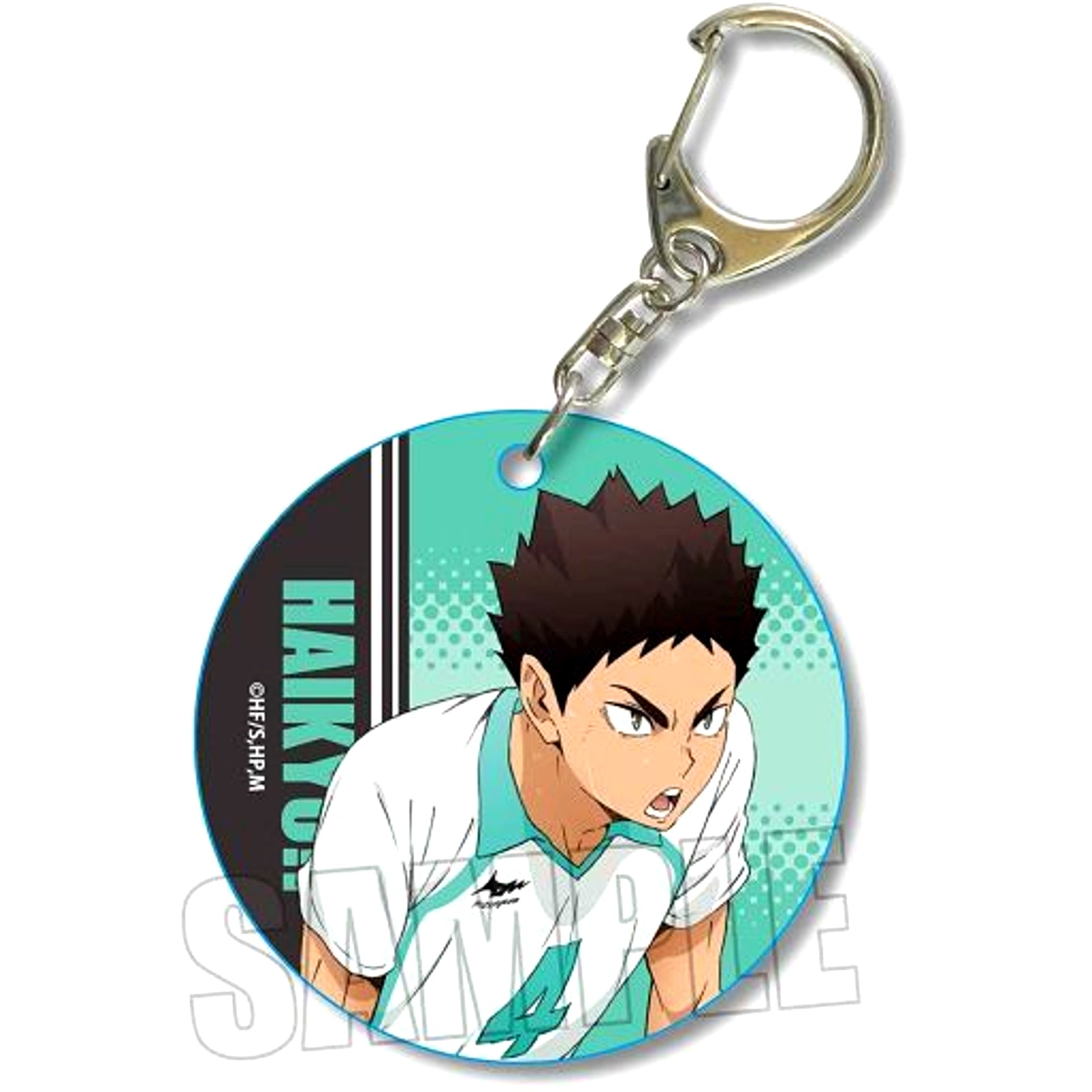 Hajime Iwaizumi Haikyu!! Trading Soft Clear Charm [USED]
