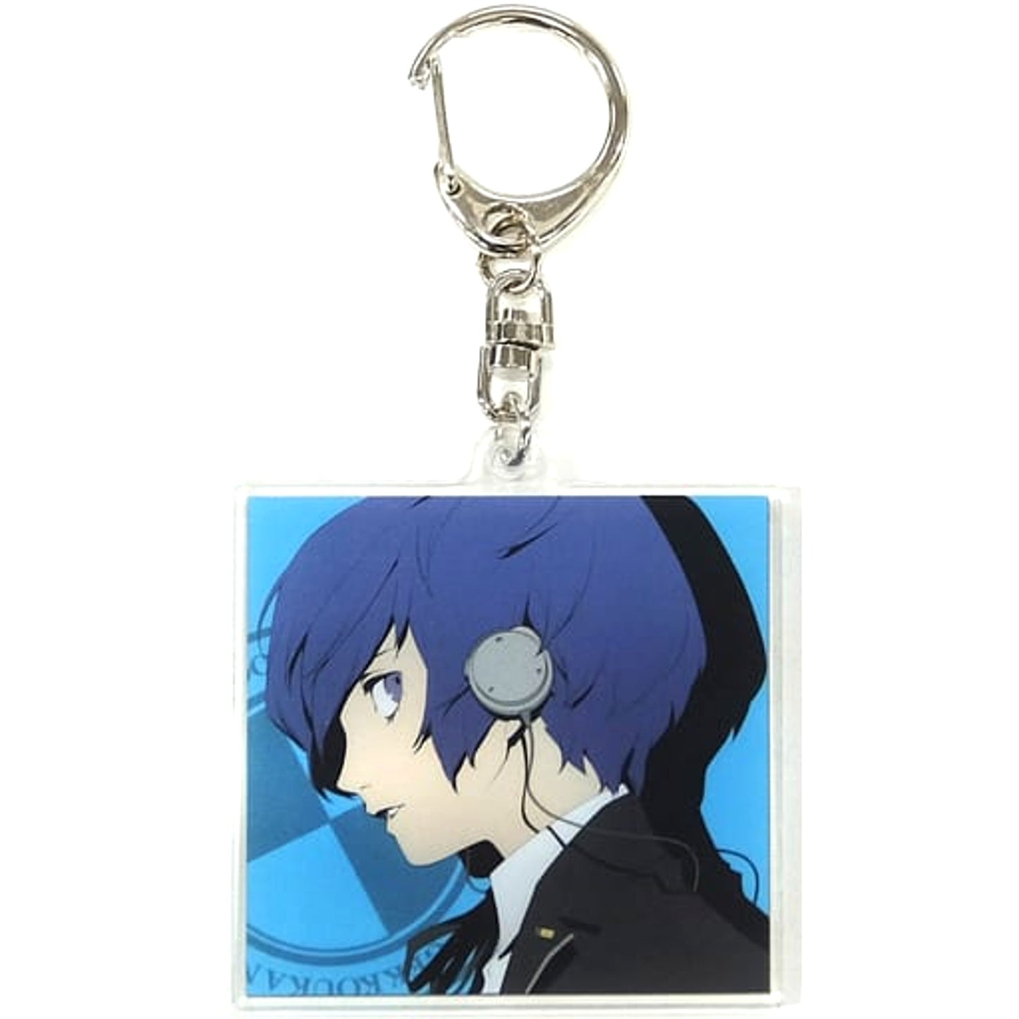 Persona 3 Protagonist Man P25th Acrylic Keychain Persona 25th Anniversary animate ONLY SHOP Exclusive Keychains [USED]