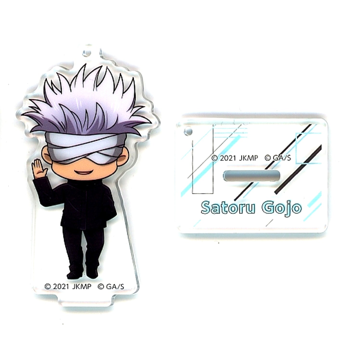 Satoru Gojo Jujutsu Kaisen 0 The Movie Trading Acrylic Keychain [USED]