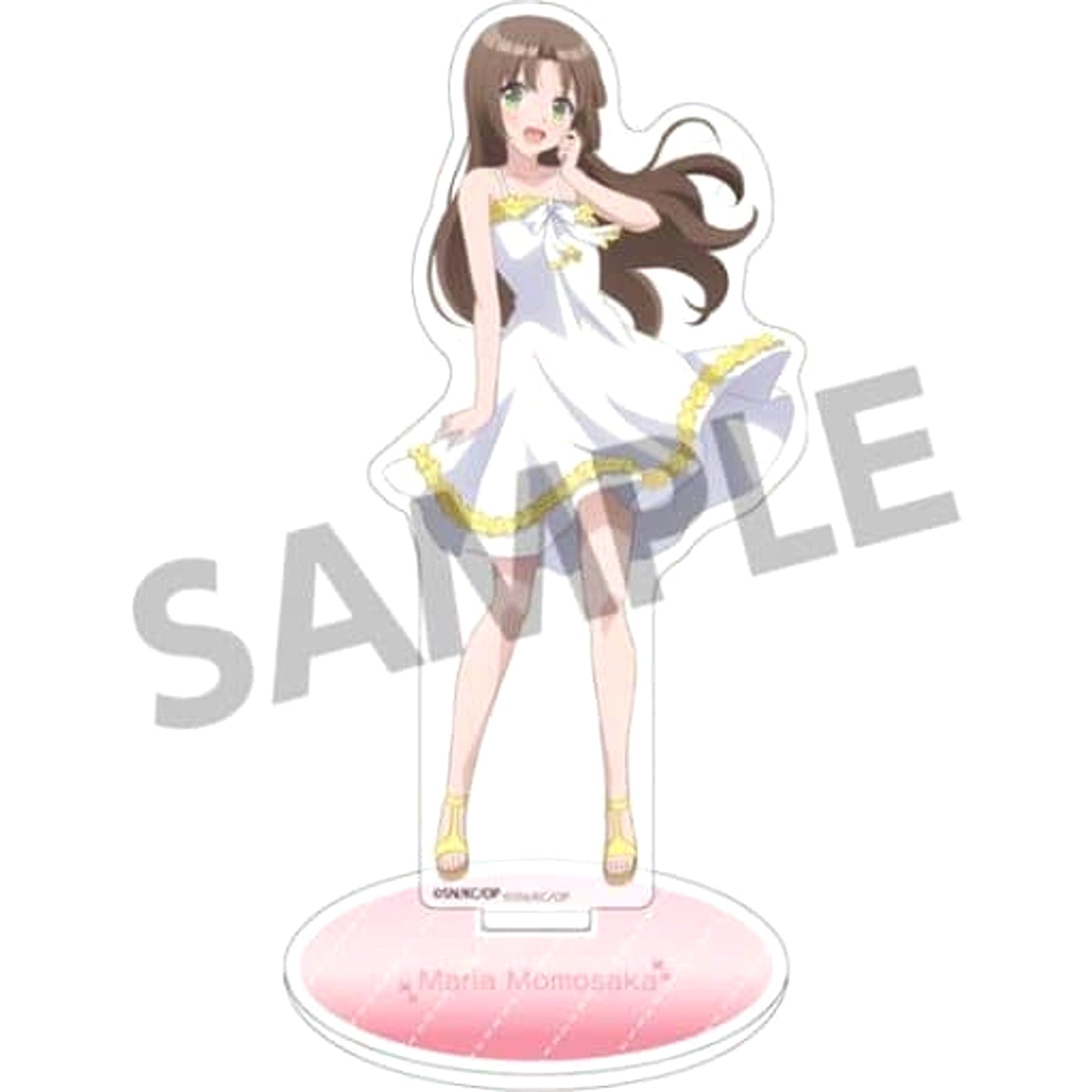 Osamake Romcom Where the Childhood Friend Won't Lose Maria Momosaka Original Illustration Acrylic Figure One-piece Dress ver. Acrylic Stands [USED]