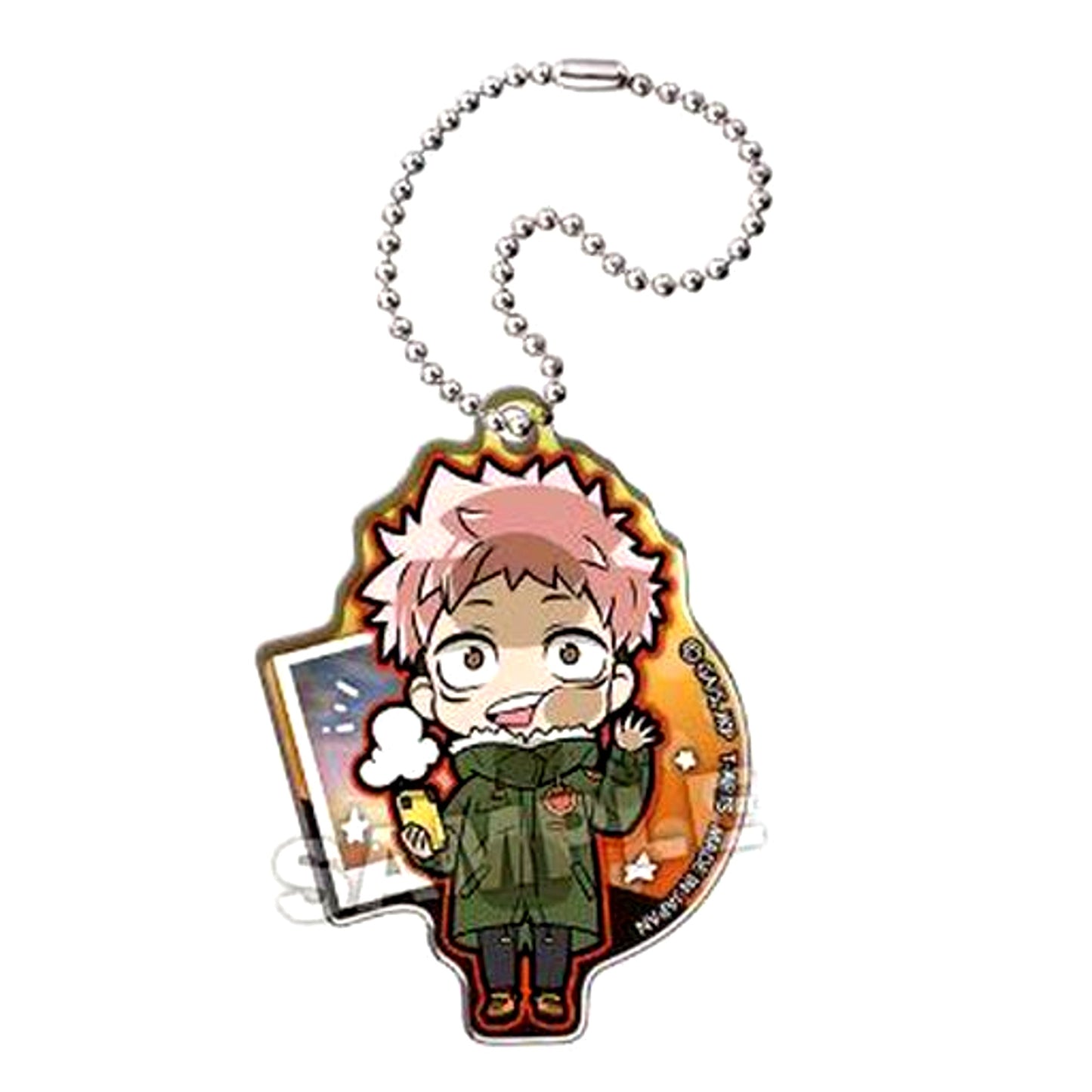 Yuji Itadori Jujutsu Kaisen Pita! Deforme Ending Acrylic Keychain [USED]