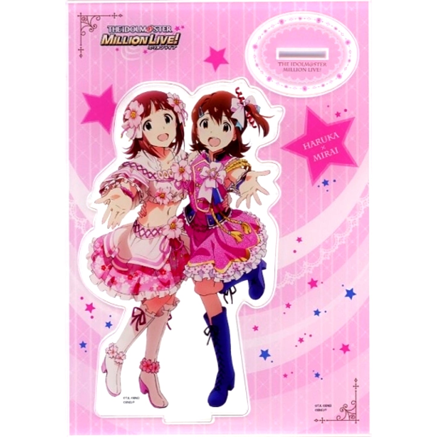 Haruka & Mirai THE IDOLM@STER MILLION LIVE! Acrylic Figure [USED]