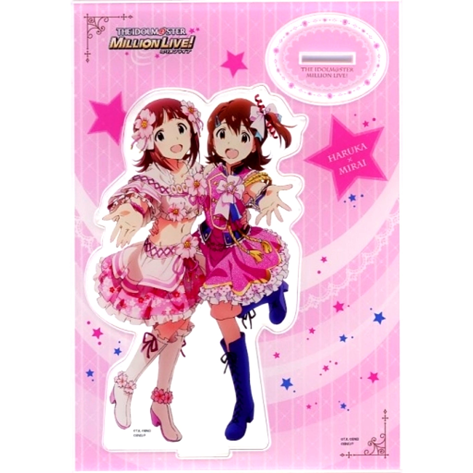 Haruka & Mirai THE IDOLM@STER MILLION LIVE! Acrylic Figure [USED]