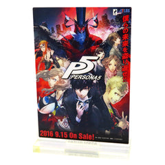 Persona 5 Persona 25th Anniversary Series Poster Style Trading Acrylic Stand Acrylic Stands [USED]