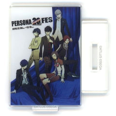Persona Secret 2 25th Anniversary Series Poster Style Trading Acrylic Stand 20th Anniversary Festival Acrylic Stands [USED]