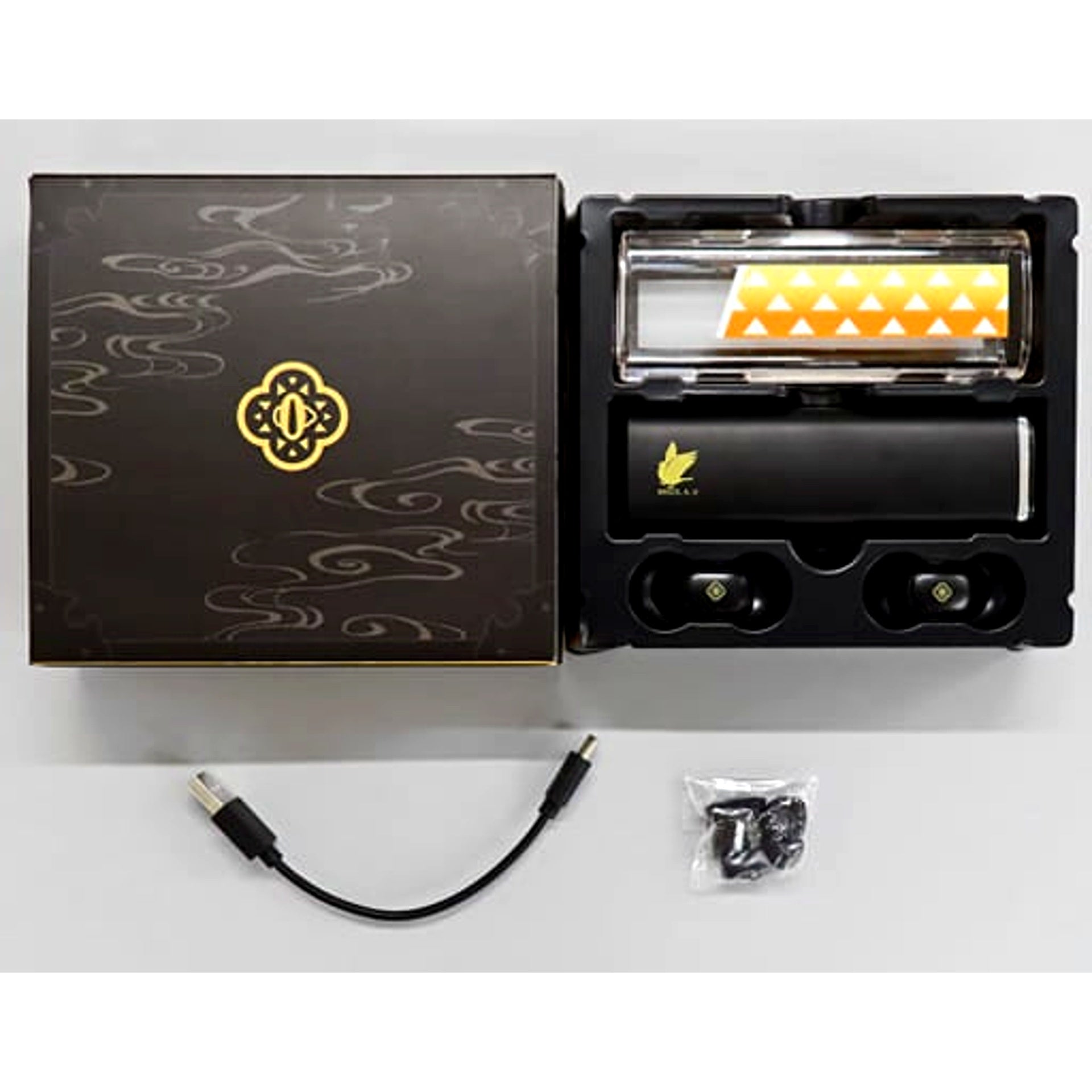 Zenitsu Agatsuma Demon Slayer: Kimetsu no Yaiba Onkyo Complete Wireless Earphones IE-CM5TW Model [USED]