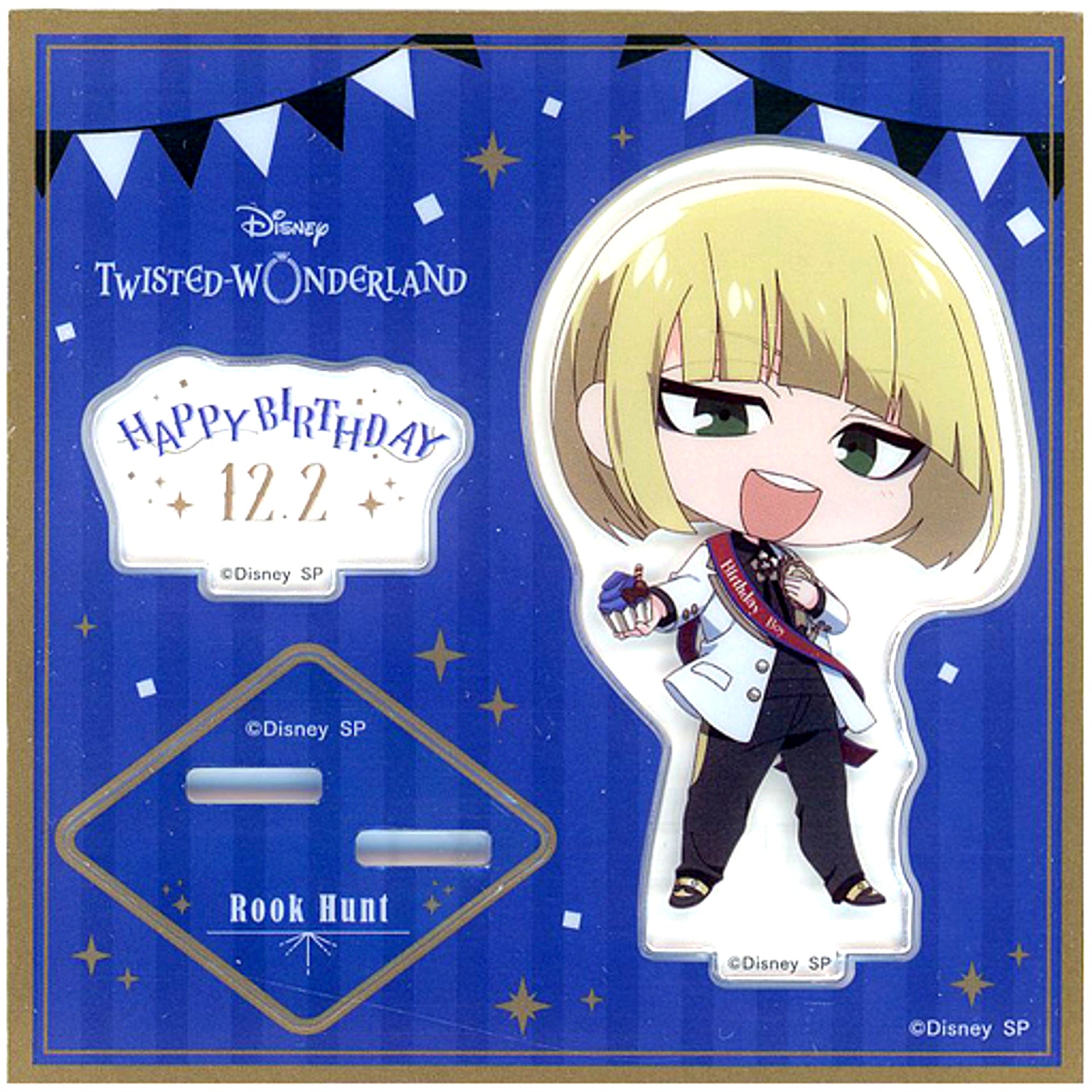 Rook Hunt Single Item Disney Twisted Wonderland Rook Hunt Birthday Set Acrylic Stand [USED]