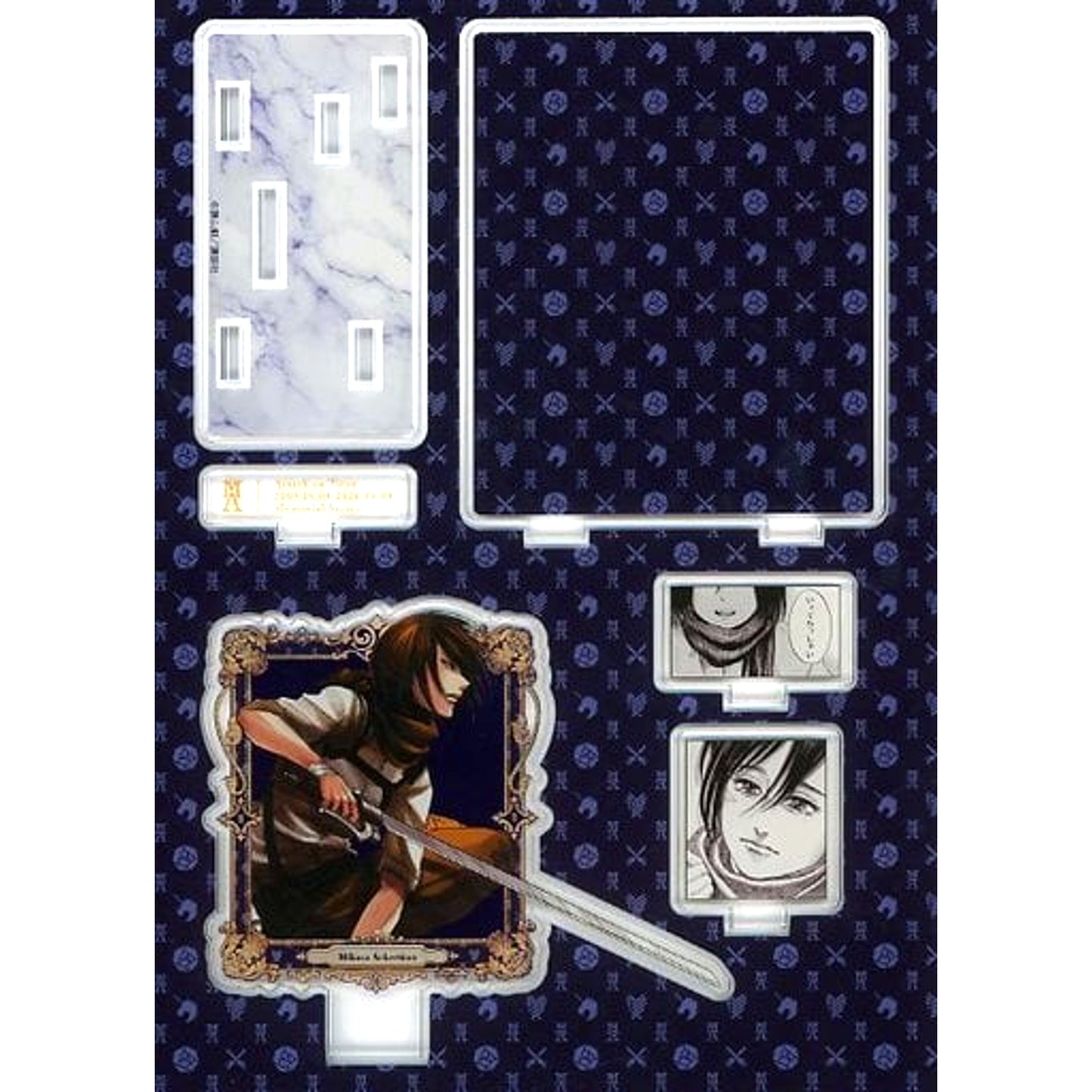 Mikasa Ackerman Attack on Titan Online Exhibition Diorama Acrylic Stand [USED]