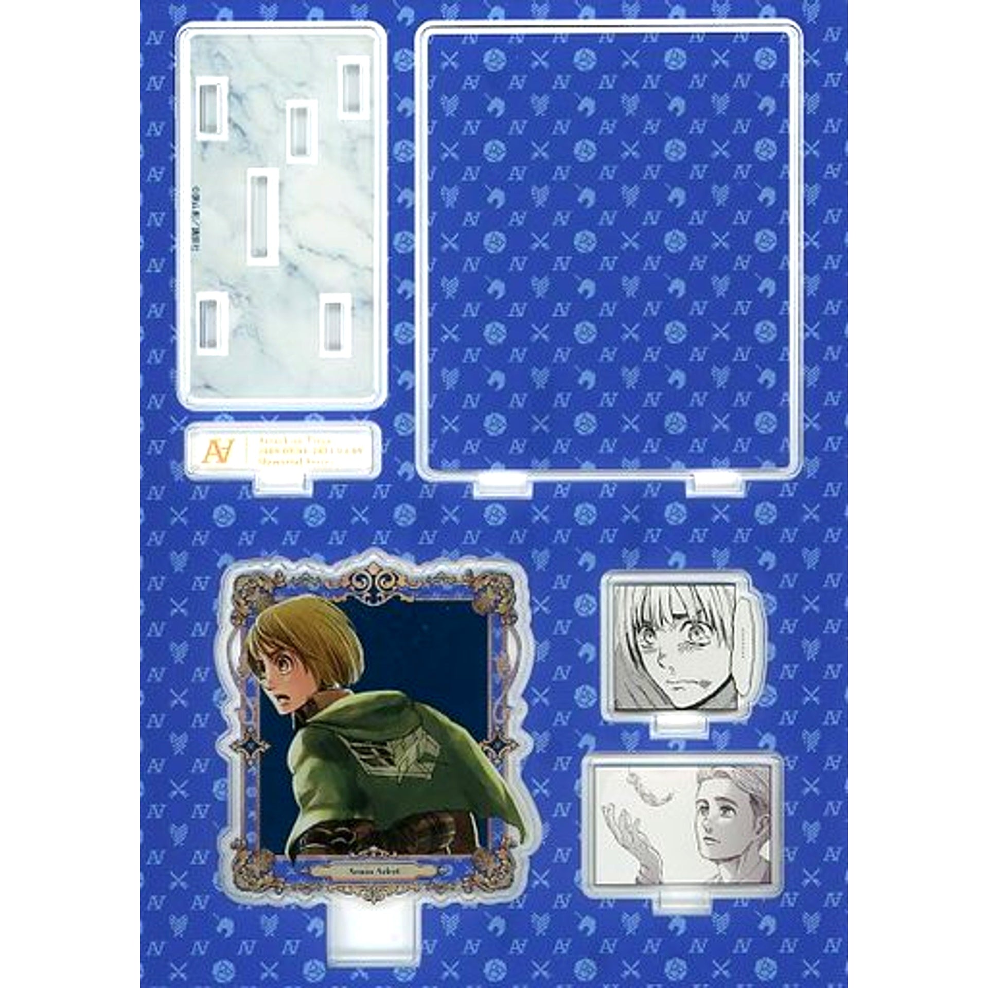 Armin Arlert Diorama Acrylic Stand Attack on Titan Online Exhibition [USED]