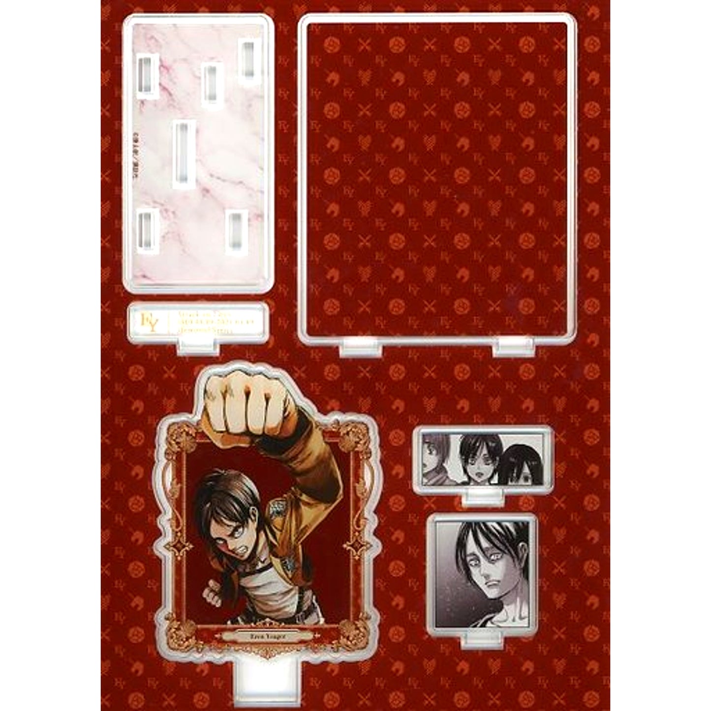 Eren Yeager Attack on Titan Online Exhibition Diorama Acrylic Stand [USED]
