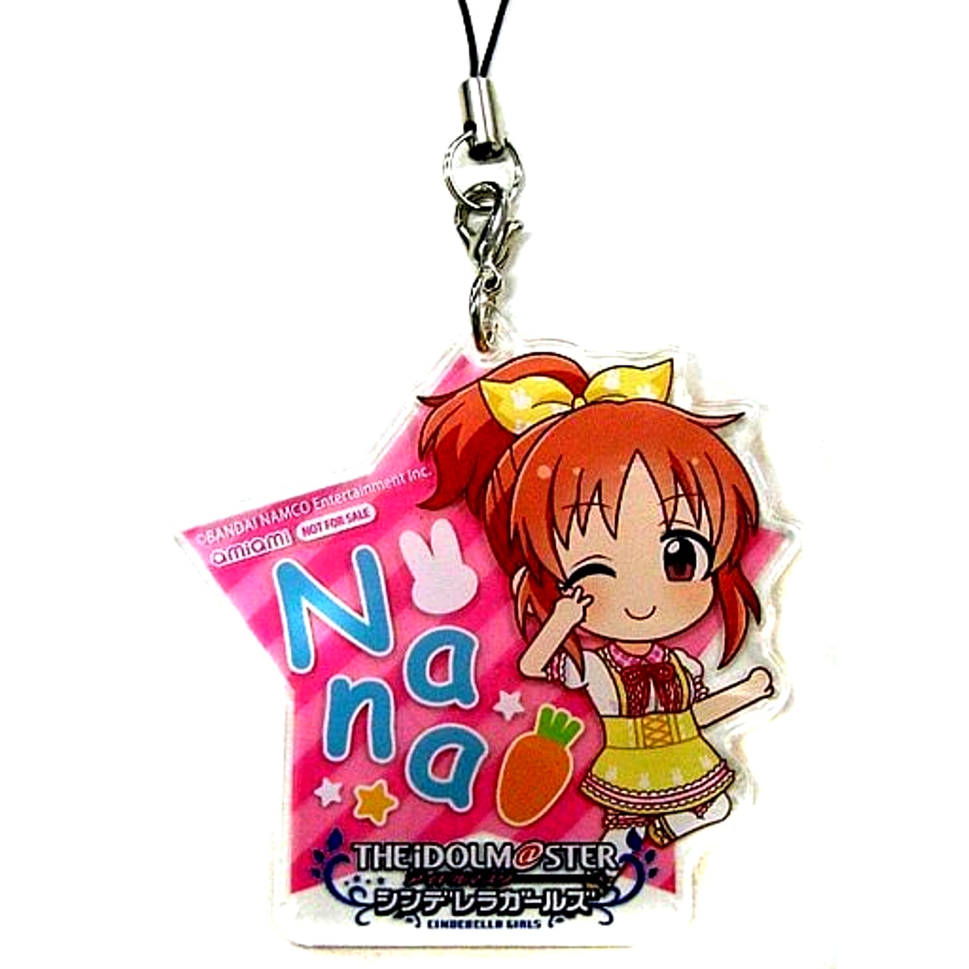 Nana Abe Petit Derella Atashi Ponkotsu Android The Idolm@ster Cinderella Girls Summer Usamin Figure AmiAmi Ltd Bonus Acrylic Strap [USED]
